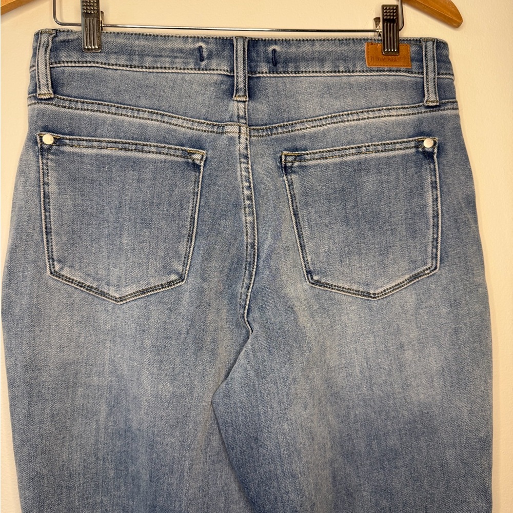 Judy Blue 7/28 High Rise Skinny Jeans Raw Hem Stretch Denim Women - Picture 6 of 6